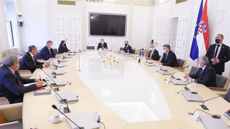 Plenković i Lavrov o političkim i gospodarskim odnosima Hrvatske i Rusije